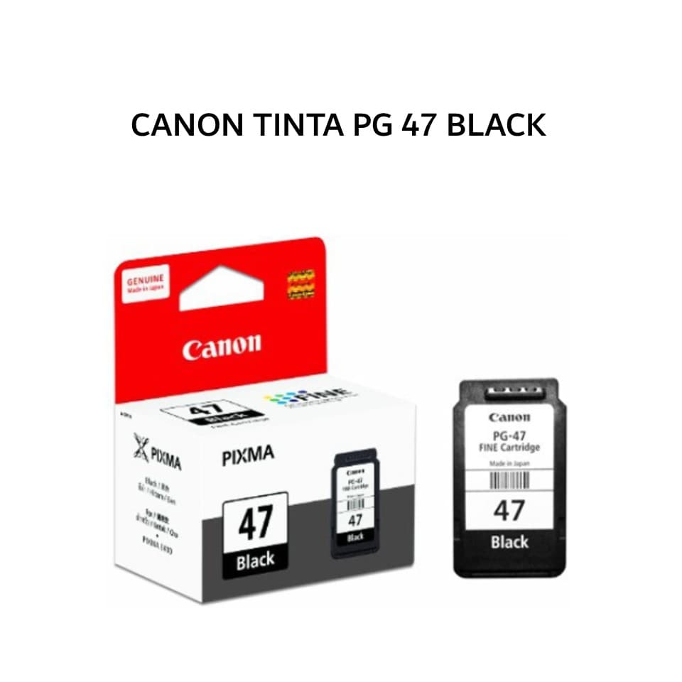 CANON TINTA PG47 BLACK