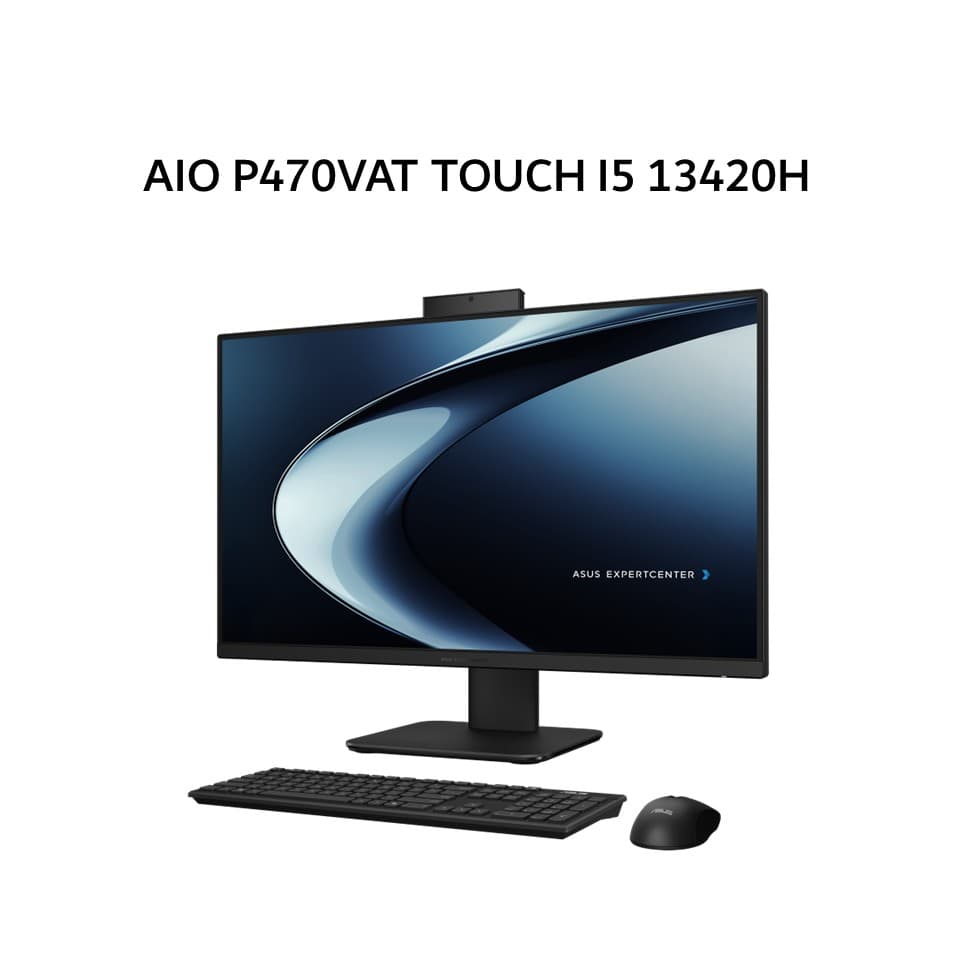 ASUS AIO P470VAT TOUCH I5 13420H 16GB 512GB W11+OHS 27.0FHD 2Y BLK -B5151WS