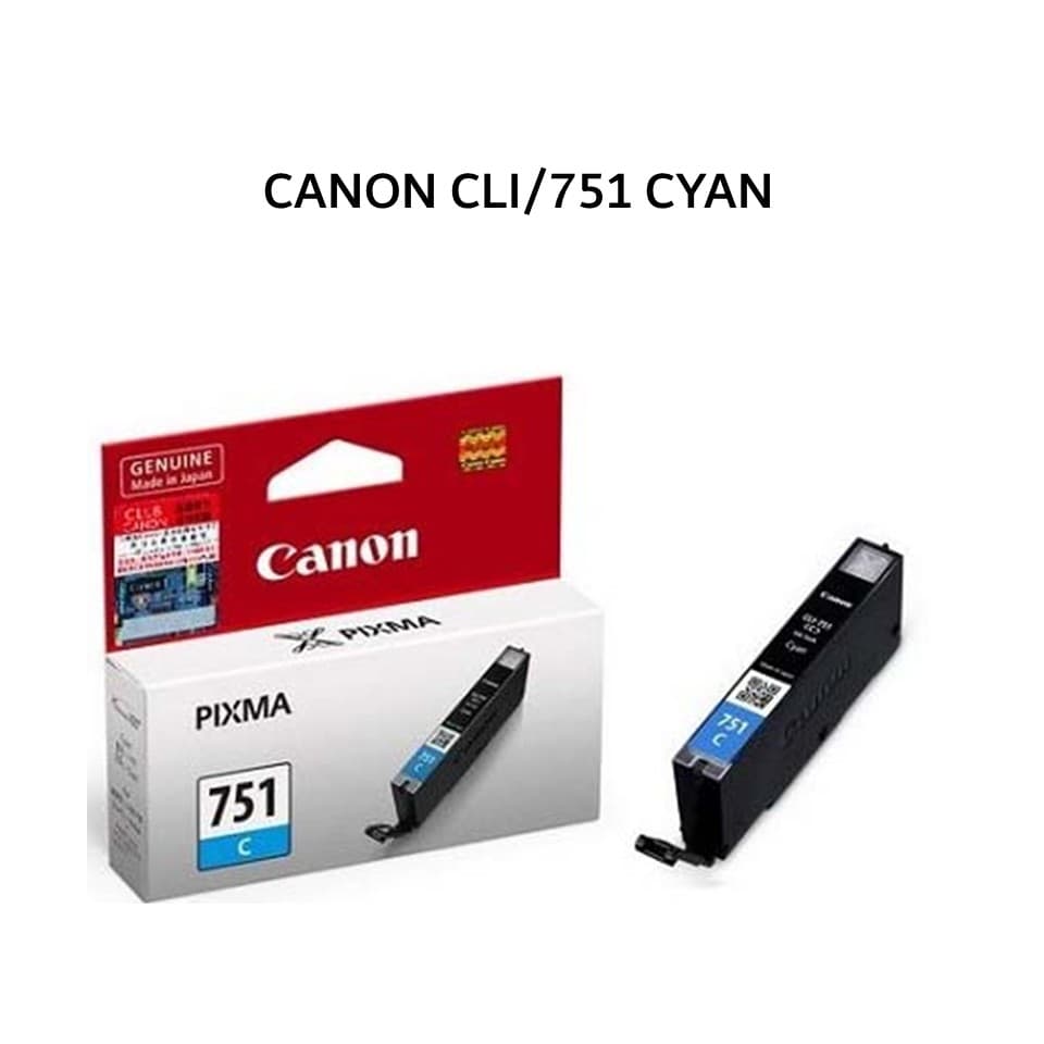 TINTA CANON CLI751 CYAN