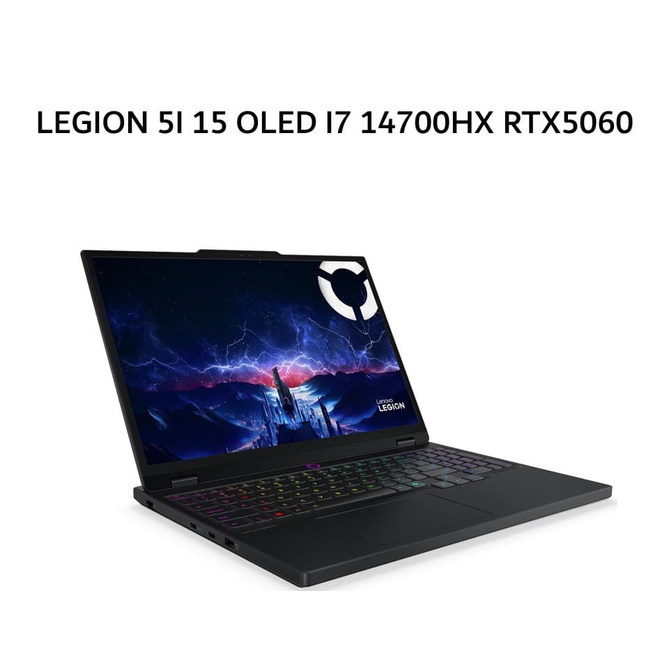 LENOVO LEGION 5I 15 OLED I7 14700HX RTX5060 8GB/ 16GB 512GB W11+OHS+M365B 15.1WQXGA 165HZ 24ZRGB 3Y+3ADP -HKID