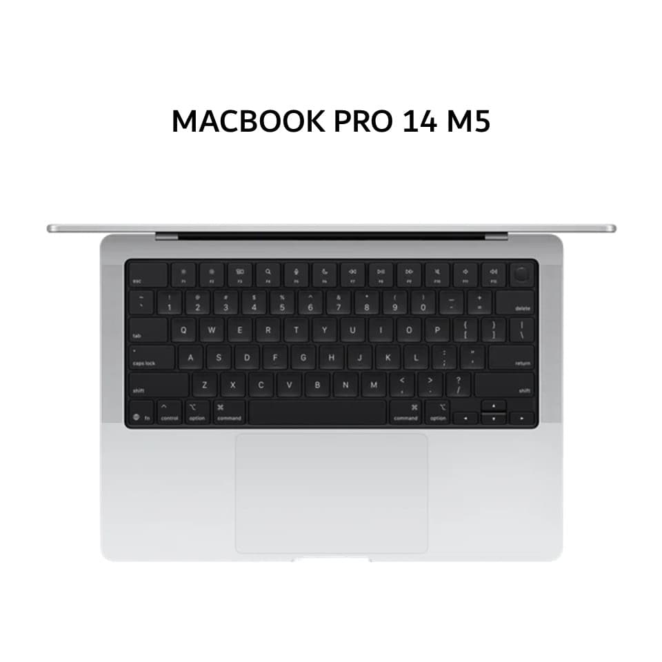 APPLE MACBOOK PRO 14 M5 10C GPU 24GB 1TB 10C CPU 14.0 SILVER -MDE64ID