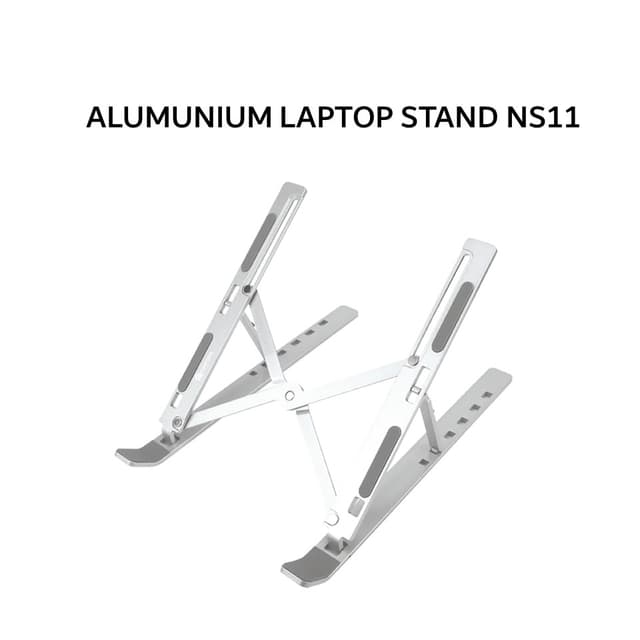 FANTECH ALUMUNIUM LAPTOP STAND NS11 - SILVER