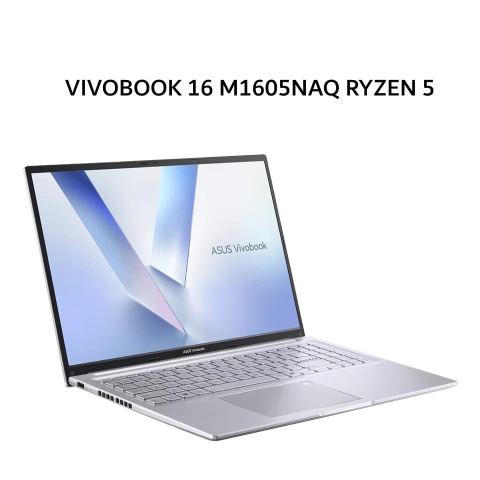 ASUS VIVOBOOK 16 M1605NAQ RYZEN 5 150 16GB 512GB W11+OHS+M365B 16.0WUXGA OLED BLIT SLV -OLED5152M