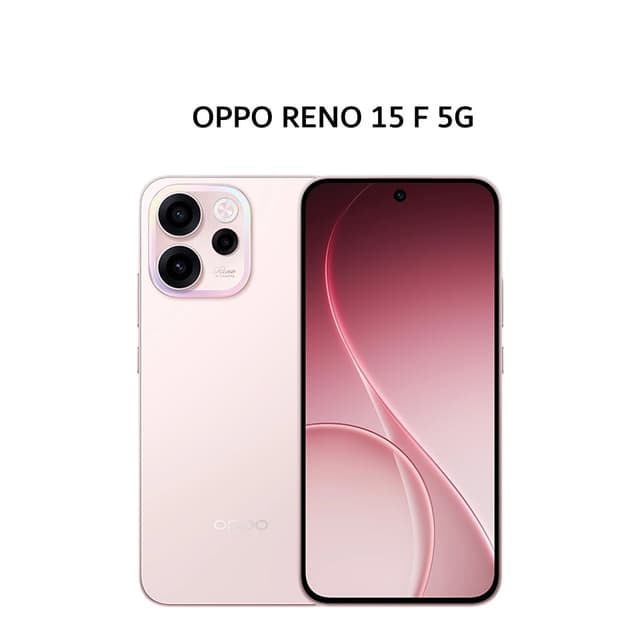 OPPO RENO 15 F 5G 8GB 256GB AFTERGLOW PINK (BOXCHA+CAS+SCR)