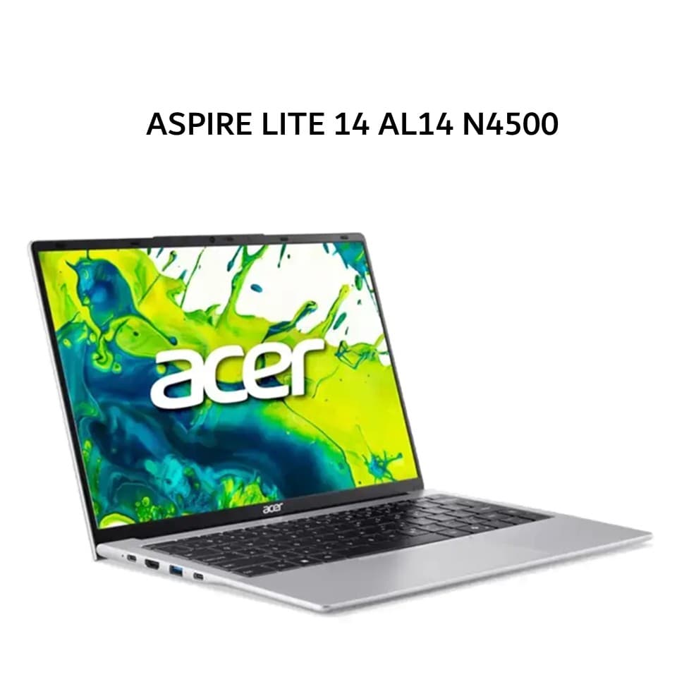 ACER ASPIRE LITE 14 AL14 N4500 8GB 512GB W11+OHS+M365B 14.0FHD IPS GRY -36P.C7VD