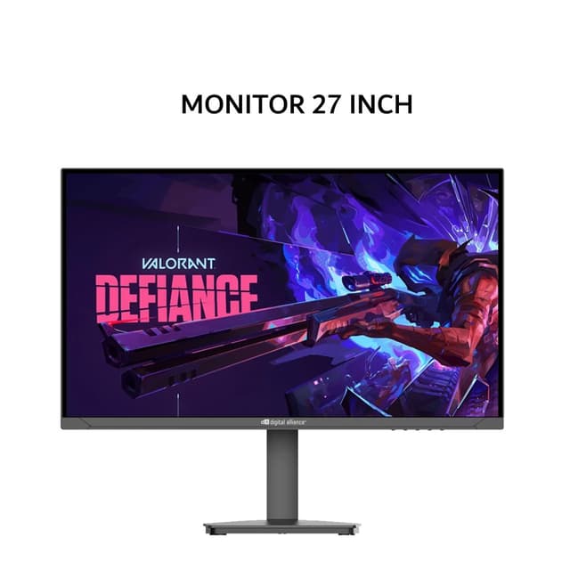 DIGITAL ALLIANCE MONITOR 27 INCH VA FHD 1080P 0.5MS 100HZ VGA HDMI BLACK DA27-BGS288BA 2Y