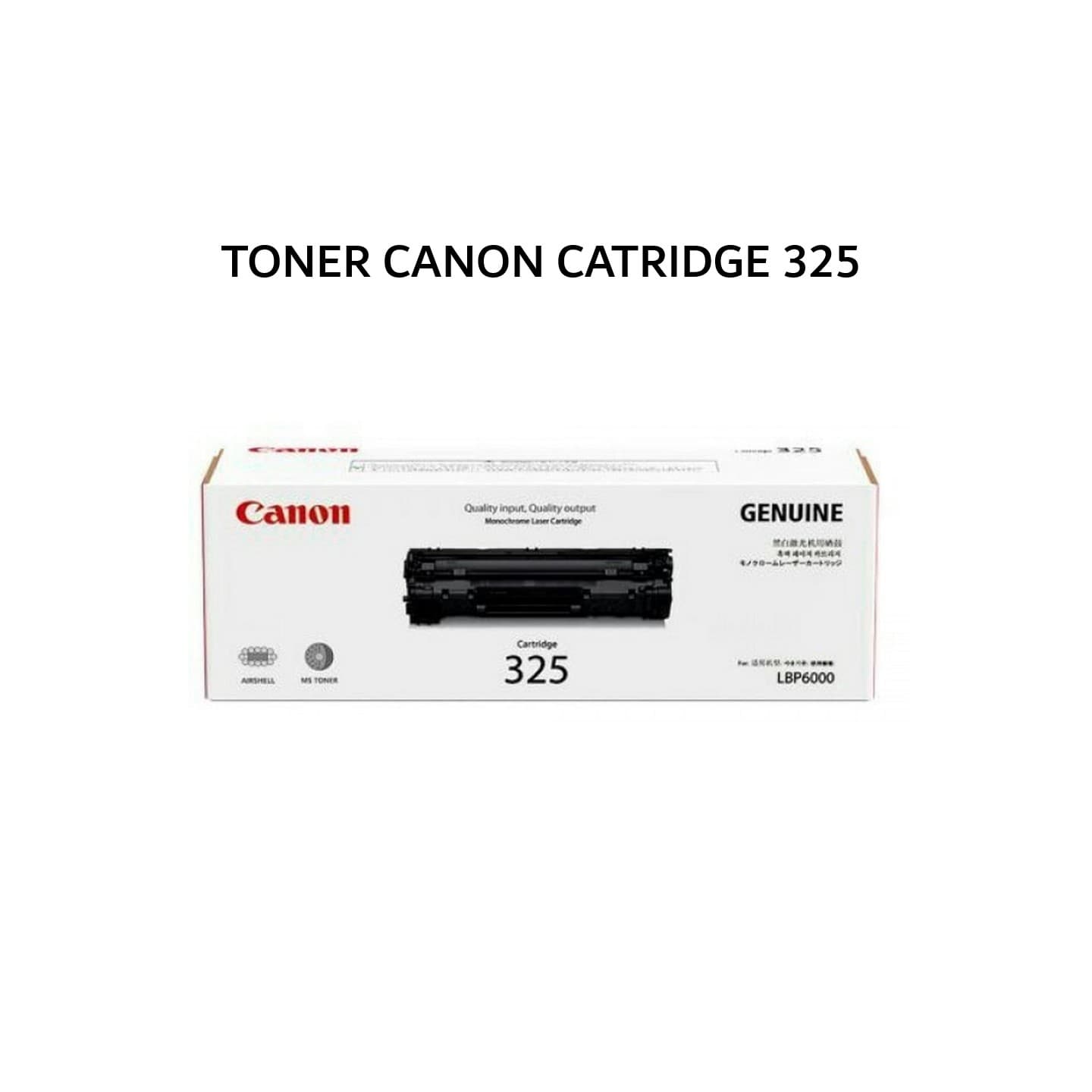 TONER CANON CATRIDGE 325