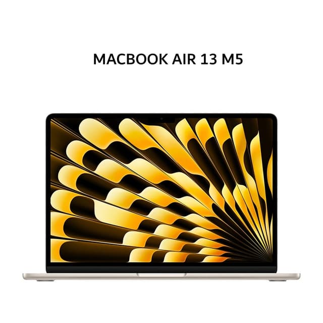 APPLE MACBOOK AIR 13 M5 8C GPU 16GB 512GB 10C CPU STARLIGHT -MDHA4ID