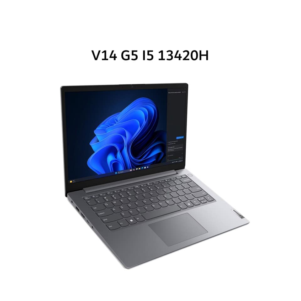 LENOVO V14 G5 I5 13420H 8GB 512GB DOS 14.0FHD 3/3/0 BLK -7FIA