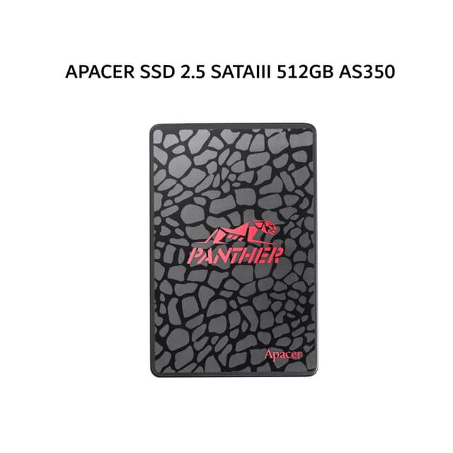 APACER SSD 2.5 SATAIII 512GB AS350 3Y - UP TO 520 MB/S