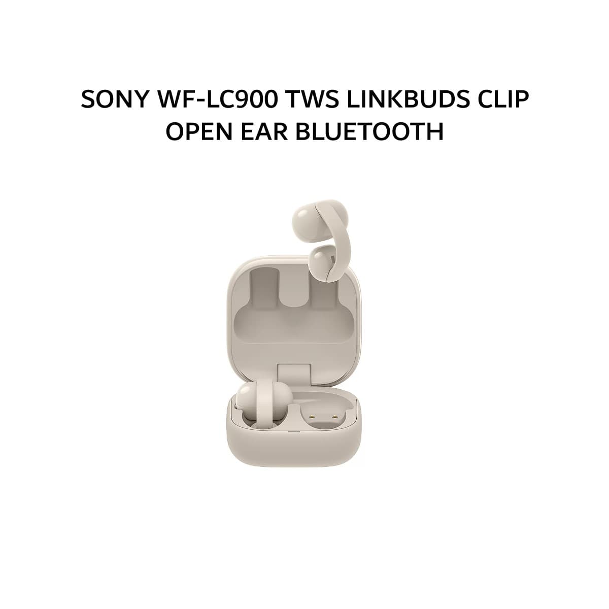 SONY WF-LC900 / WF LC900 TWS LINKBUDS CLIP OPEN EAR BLUETOOTH - CREAM