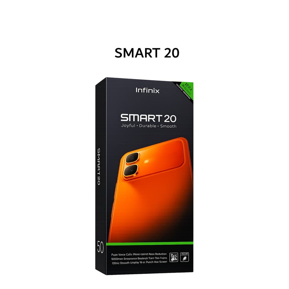 INFINIX SMART 20 4GB 128GB POLARIS TITANIUM