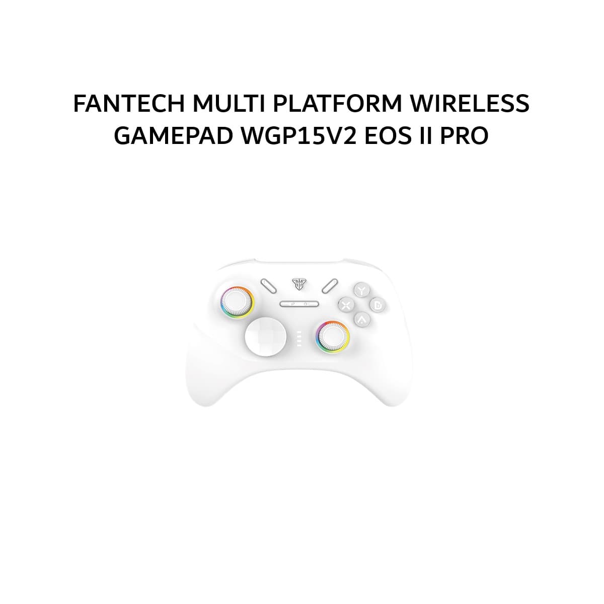 FANTECH MULTI PLATFORM WIRELESS GAMEPAD WGP15V2 EOS II PRO - SOLID WHITE