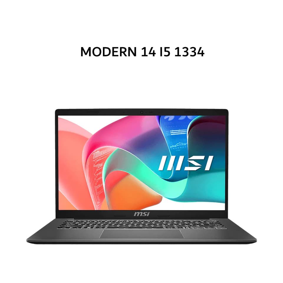 MSI MODERN 14 I5 1334 8GB 512GB W11+OHS+M365B 14.0FHD BLIT IPS 2Y GRY -F13MG.883