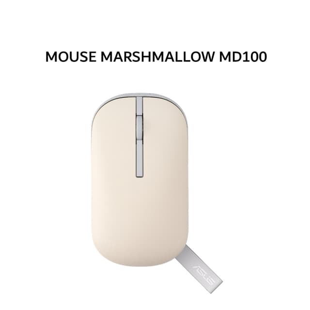 ASUS WIRELESS MOUSE MARSHMALLOW MD100 BEGIE
