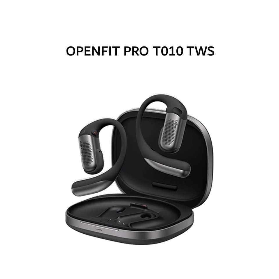 SHOKZ OPENFIT PRO T010 TWS OPEN EAR NOICE REDUCTION - BLACK