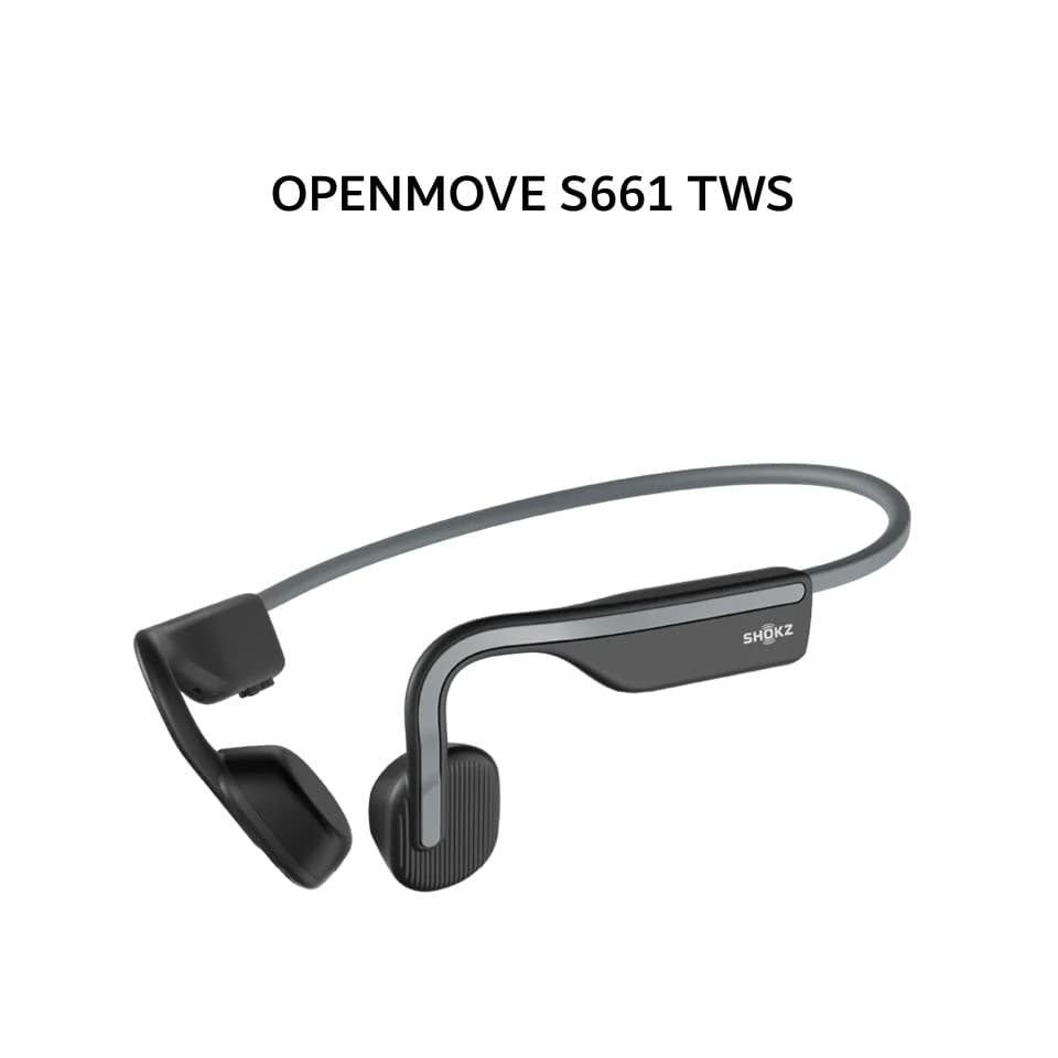 SHOKZ OPENMOVE S661 TWS WATER RESISTANT - GRAY