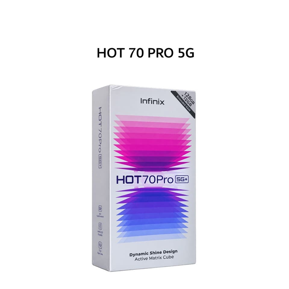 INFINIX HOT 70 PRO 5G 8GB 128GB SILK GLOW PURPLE