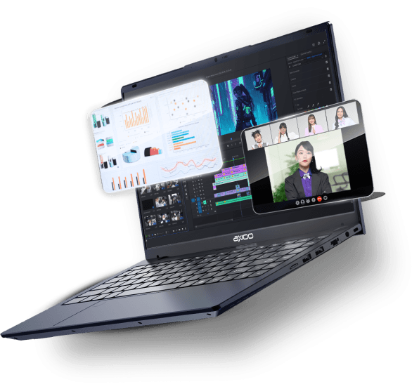 AXIOO HYPE 5 AMD X5-2 RYZEN 5 7430 16GB 256GB W11 14.0FHD IPS BLIT HDMI GRY