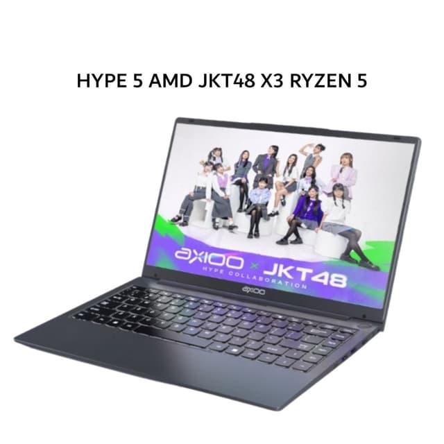 AXIOO HYPE 5 AMD JKT48 X3 RYZEN 5 3500 8GB 256GB DOS 14.0FHD IPS BLIT BLU