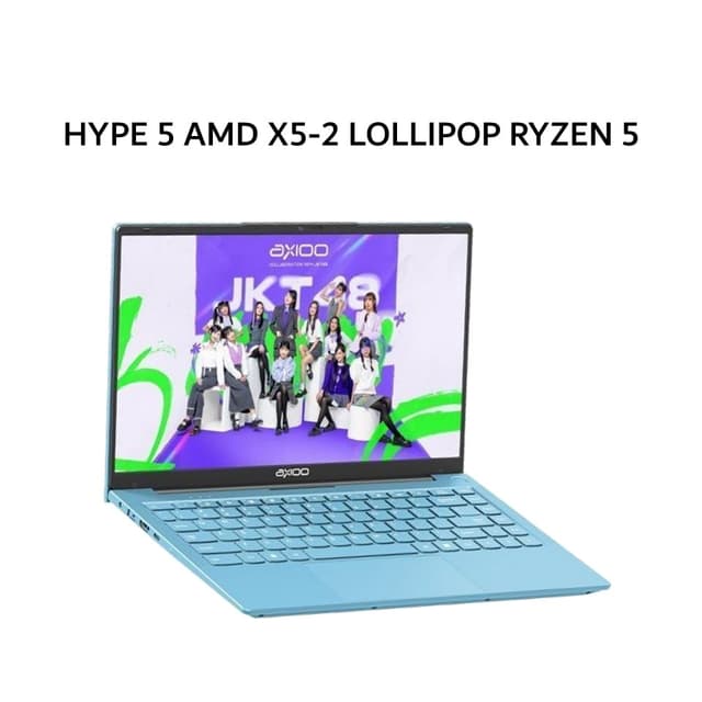 AXIOO HYPE 5 AMD X5-2 LOLLIPOP RYZEN 5 7430 8GB 256GB W11 14.0FHD IPS BLIT BLU