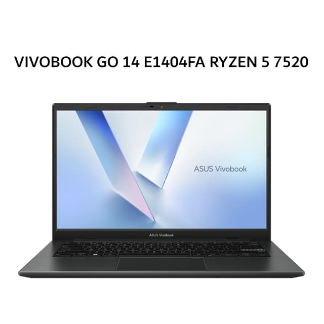 ASUS VIVOBOOK GO 14 E1404FA RYZEN 5 7520 16GB 512GB W11+OHS+M365B 14.0FHD VIPS BLK -VIPS5151M