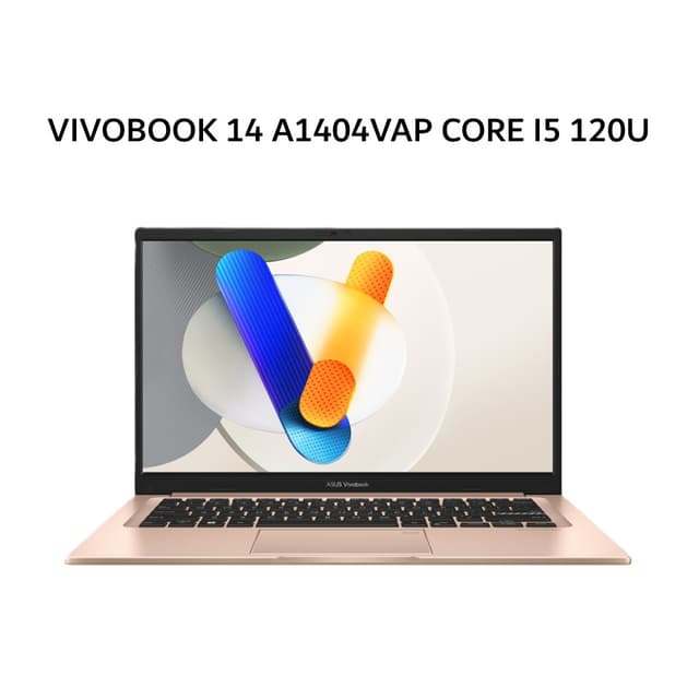 ASUS VIVOBOOK 14 A1404VAP CORE I5 120U 8GB 512GB W11+OHS+M365B 14.0FHD VIPS TERRA COTTA -VIPS5852M