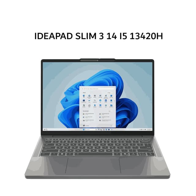 LENOVO IDEAPAD SLIM 3 14 I5 13420H 8GB 512GB W11+OHS+M365B 14.0WUXGA IPS BLIT 2Y PREM+2ADP GRY -7EID