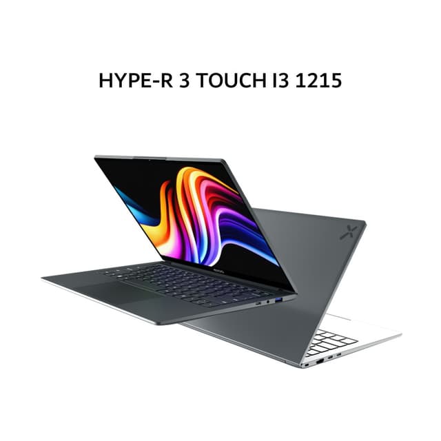 AXIOO HYPE-R 3 TOUCH I3 1215 12GB 256GB DOS 14.0FHD IPS GRY (1KG)