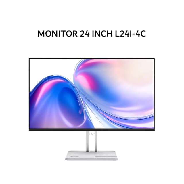 LENOVO MONITOR 24 INCH L24-4C IPS FHD 1080P 1MS 144HZ AMD FREESYNC TILT SPEAKER SILVER 3Y