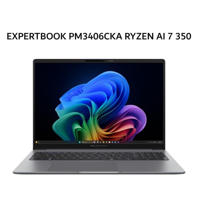 ASUS EXPERTBOOK PM3406CKA RYZEN AI 7 350 32GB 1TB W11+OHS+M365B 14.0WQXGA 3Y GRY -NZ7310WS