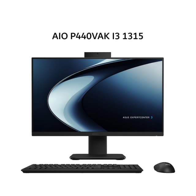 ASUS AIO P440VAK I3 1315 8GB 512GB W11+OHS 23.8FHD 2Y BLK -B3851WS