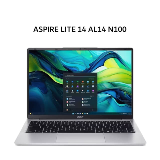 ACER ASPIRE LITE 14 AL14 N100 8GB 512GB W11+OHS 14.0WUXGA SLV -31P.C0G4