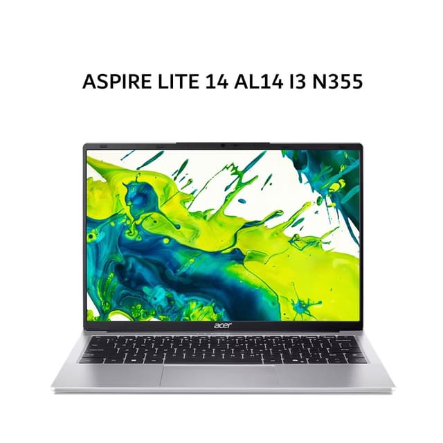 ACER ASPIRE LITE 14 AL14 CORE I3 N355 16GB 512GB W11+OHS+M365B 14.0WUXGA IPS SLV -32P.3S16