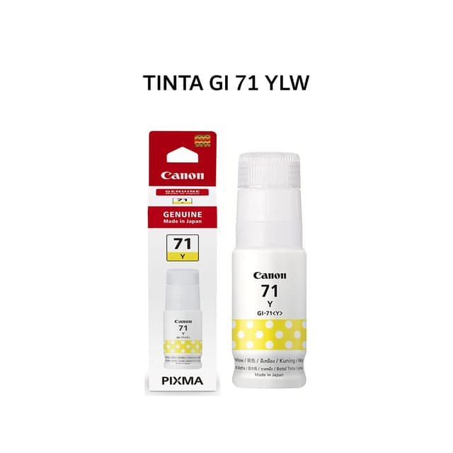 CANON TINTA GI 71 YEL