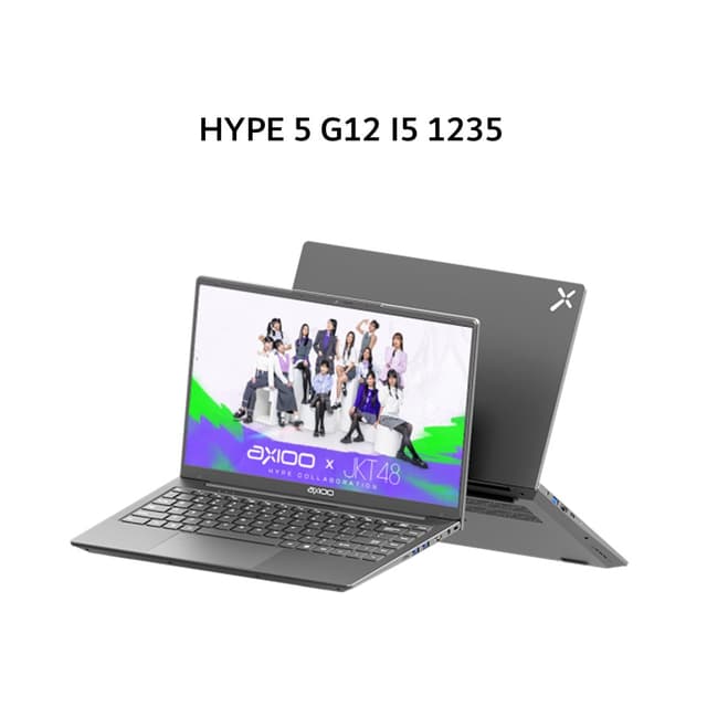 AXIOO HYPE 5 G12 I5 1235 8GB 256GB DOS 14.0 BLK