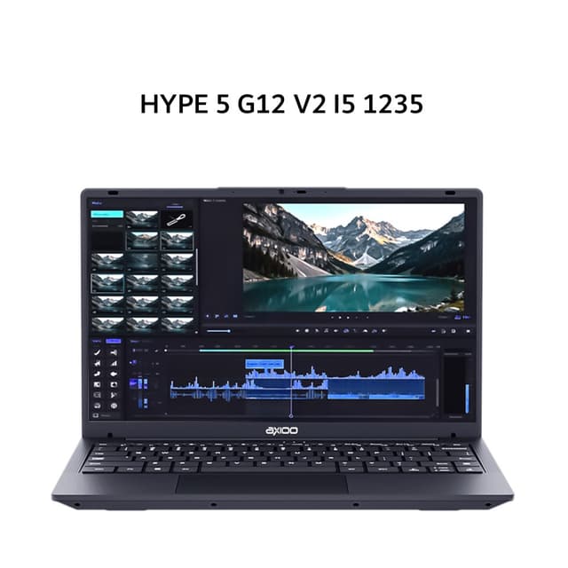 AXIOO HYPE 5 G12 V2 I5 1235 8GB 256GB W11 14.0 1.25KG BLK