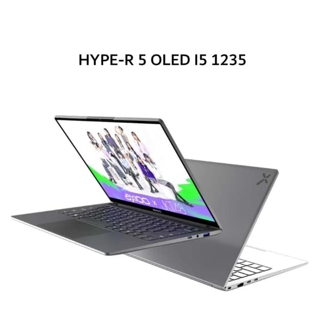 AXIOO HYPE-R 5 OLED I5 1235 24GB 512GB W11 14.0FHD BLK (UNDER 1KG)