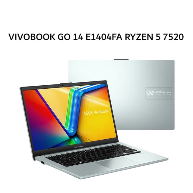 ASUS VIVOBOOK GO 14 E1404FA RYZEN 3 7320 8GB 512GB W11+OHS+M365B 14.0FHD VIPS GRY -VIPS3852M
