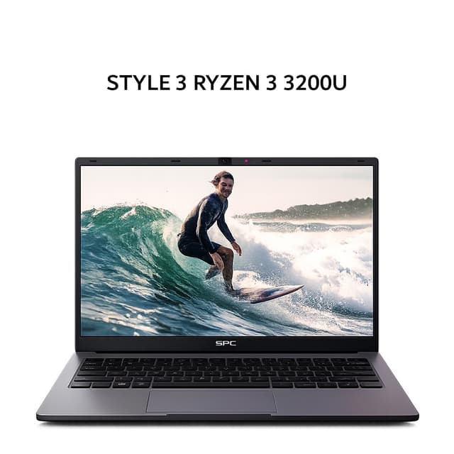 SPC STYLE 3 RYZEN 3 3200 8GB 256GB DOS 14.0FHD IPS BLIT URBAN GRY