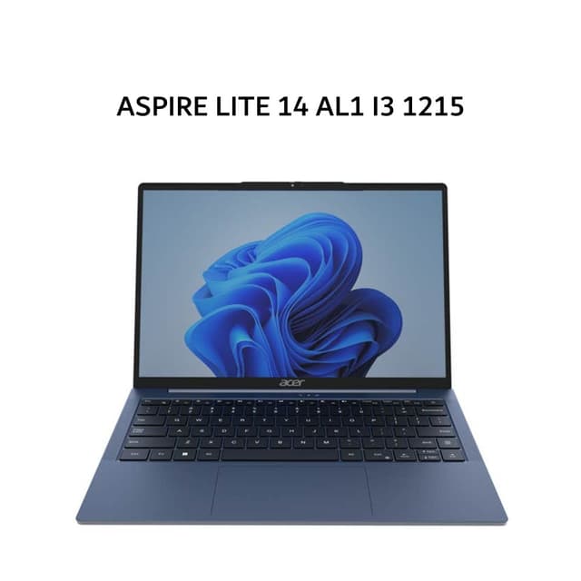 ACER ASPIRE LITE 14 AL1 I3 1215 8GB 512GB W11+OHS 14.0WUXGA IPS BLU -14M.3BID