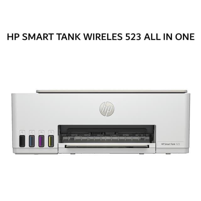 HP SMART TANK WIRELES 523 ALL IN ONE TKDN + FREE TINTA BLACK 3Y