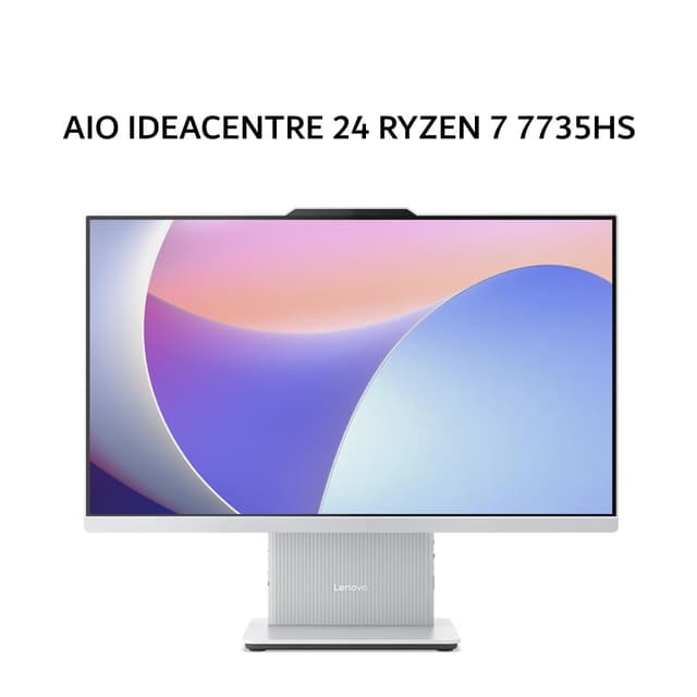 LENOVO AIO IDEACENTRE 24 RYZEN 7 7735HS 8GB 512GB W11+OHS+M365B 23.8FHD IPS 1Y CLOUD GRY -8BID
