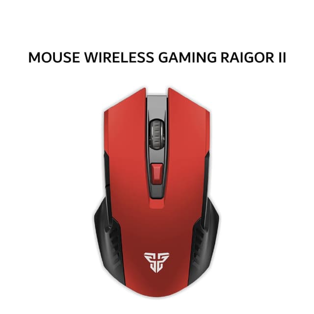FANTECH MOUSE WIRELESS GAMING RAIGOR II WG10 RED