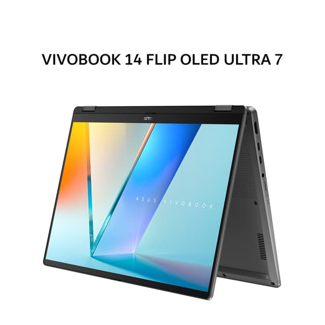 ASUS VIVOBOOK 14 FLIP OLED TP3407SA ULTRA 7 256V 16GB 512GB W11+OHS+M365B 14.0 2K TOUCH PEN 2IN1 GRY 3Y -OLED7151M