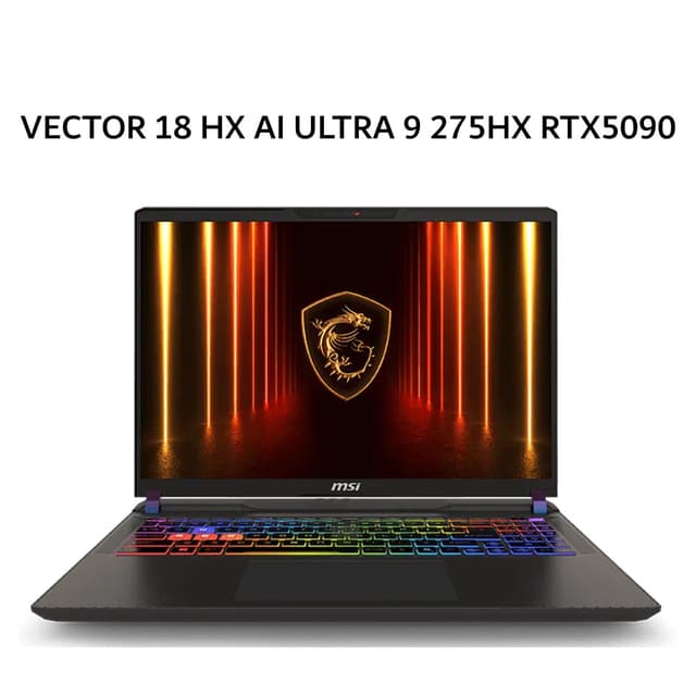 MSI VECTOR 18 HX AI ULTRA 9 275HX RTX5090 24GB/ 32GB 2TB W11+OHS 18.0WQXGA 240HZ 100DCIP3 2Y+ADP 26ZRGB GRY -A2XWJG.846