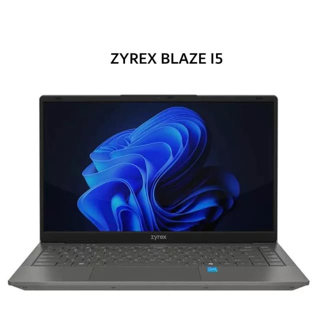 ZYREX BLAZE I5 12450H 16GB 512GB W11 14.0FHD BLIT METAL 2Y GRY