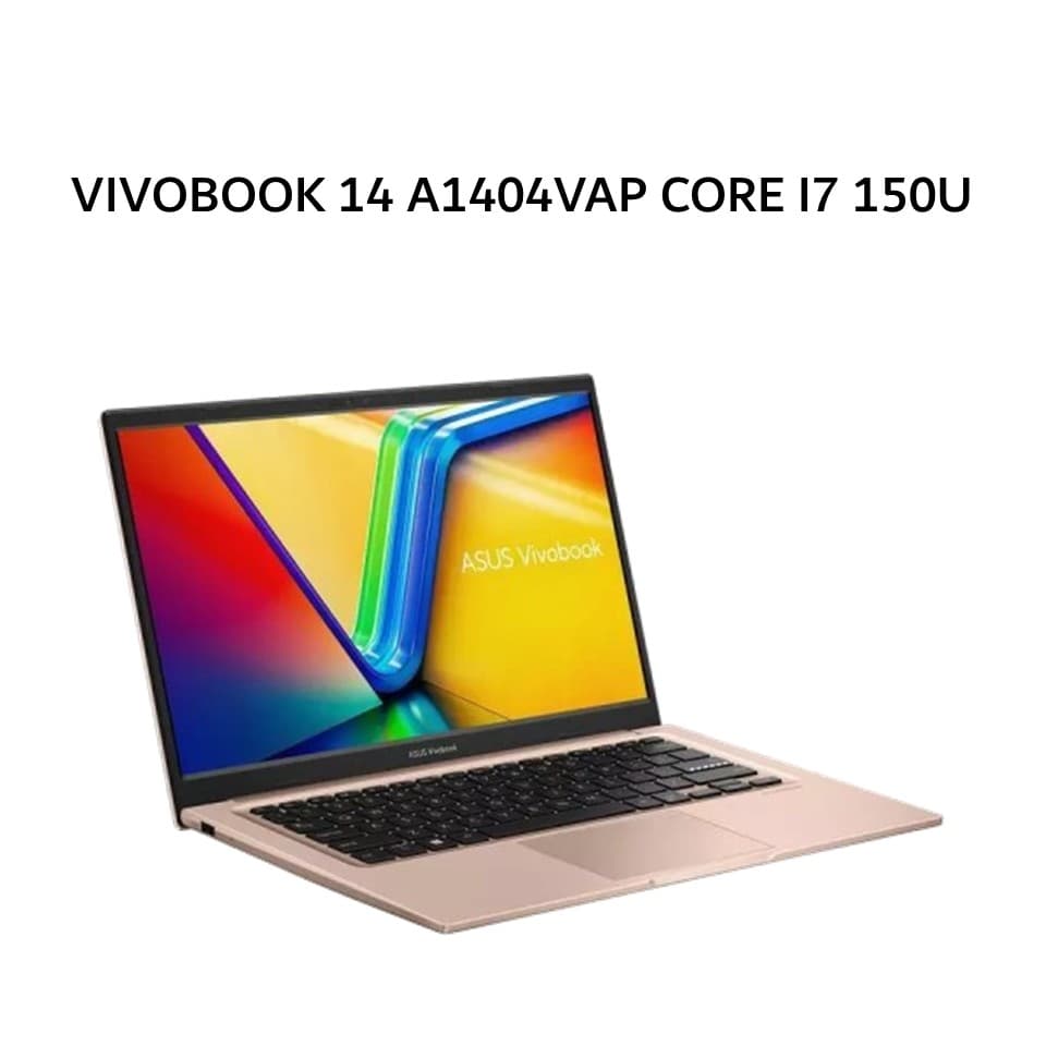 ASUS VIVOBOOK 14 A1404VAP CORE I7 150U 16GB 512GB W11+OHS+M365B 14.0FHD VIPS TERRA COTTA -VIPS7155M