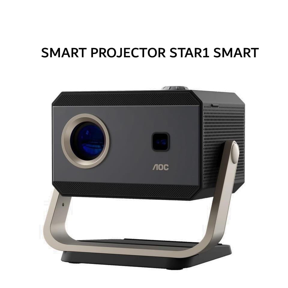 AOC SMART PROJECTOR STAR1 SMART ANDROID TV OS 1Y