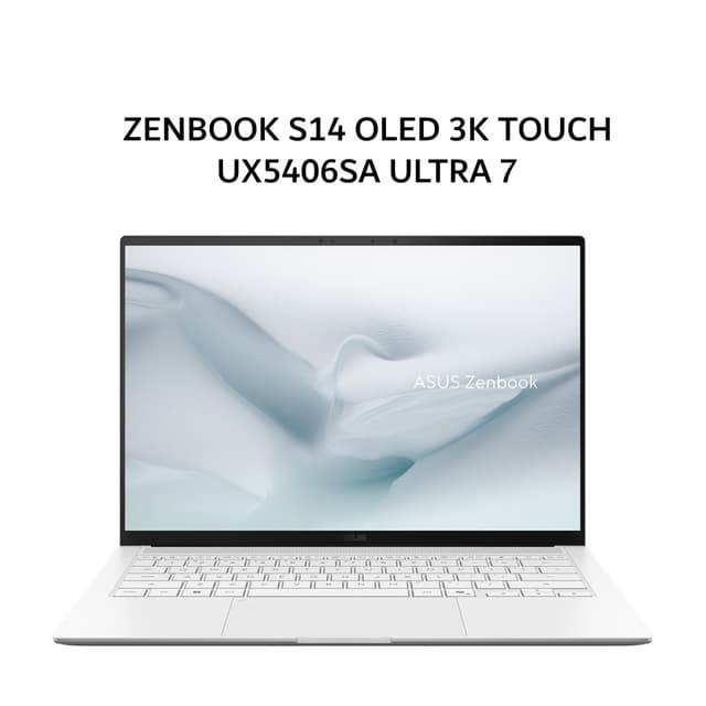 ASUS ZENBOOK S14 OLED 3K TOUCH UX5406SA ULTRA 7 258V 32GB 1TB W11+OHS+M365B 14.0 3K 120HZ SLV 3Y -OLEDS7312TM